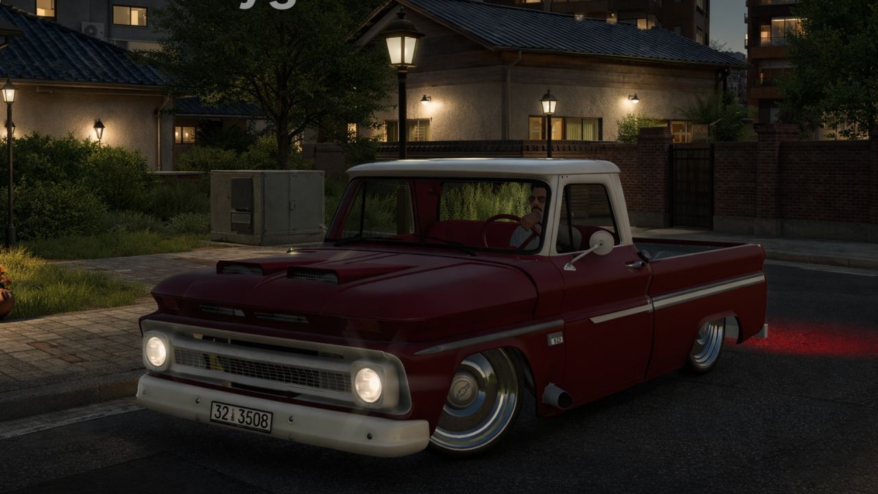 Автомобіль Chevrolet C10 1966 для Farming Simulator 25