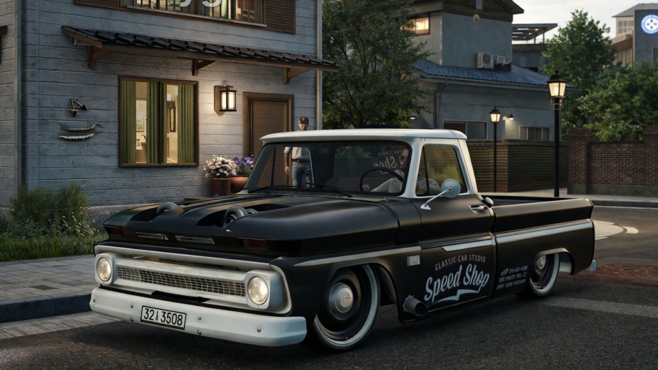 Автомобіль Chevrolet C10 1966 для Farming Simulator 25