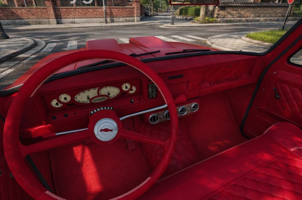 Автомобіль Chevrolet C10 1966 для Farming Simulator 25