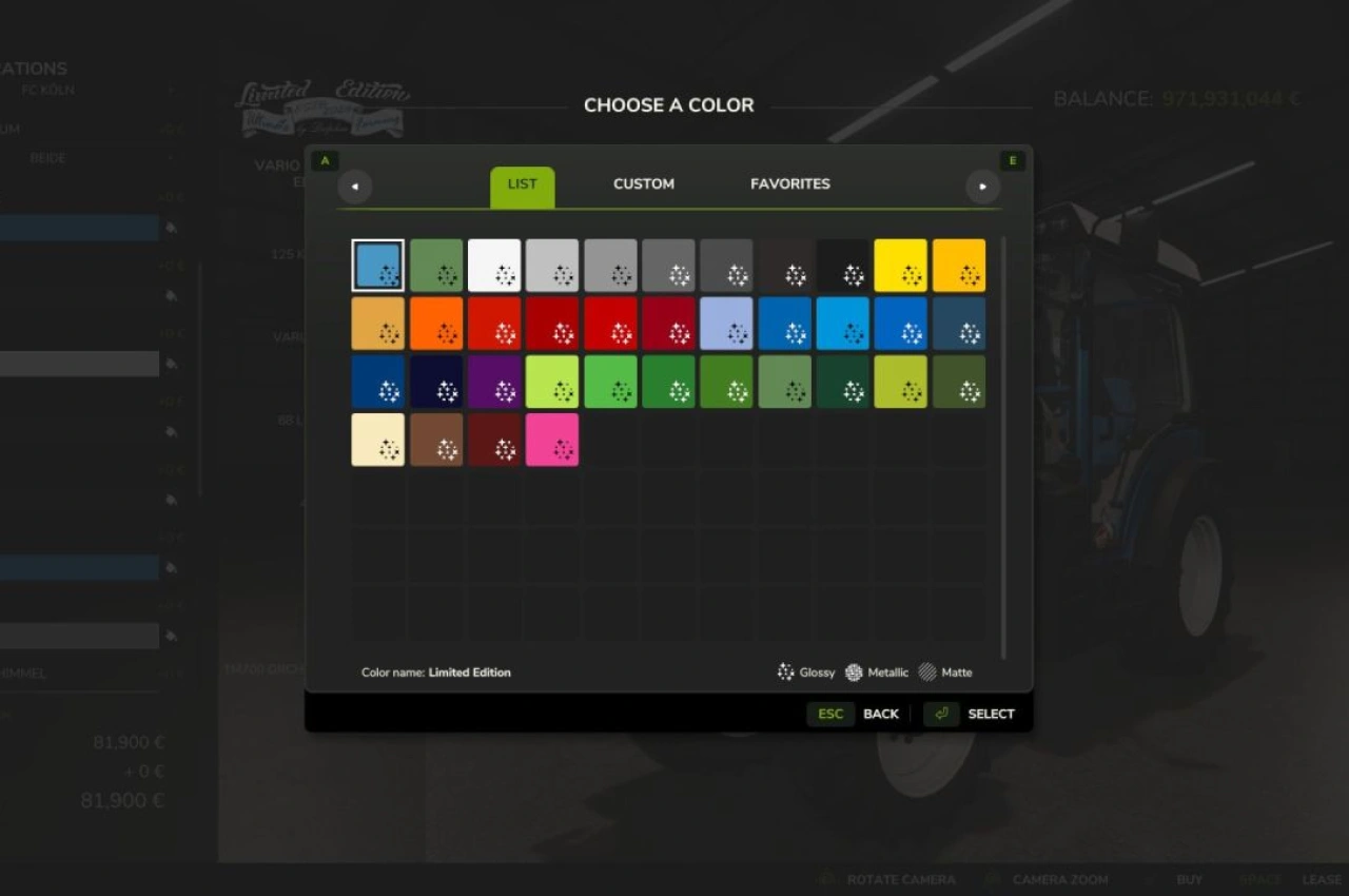 Трактор Vario 200 Limited Edition для Farming Simulator 25