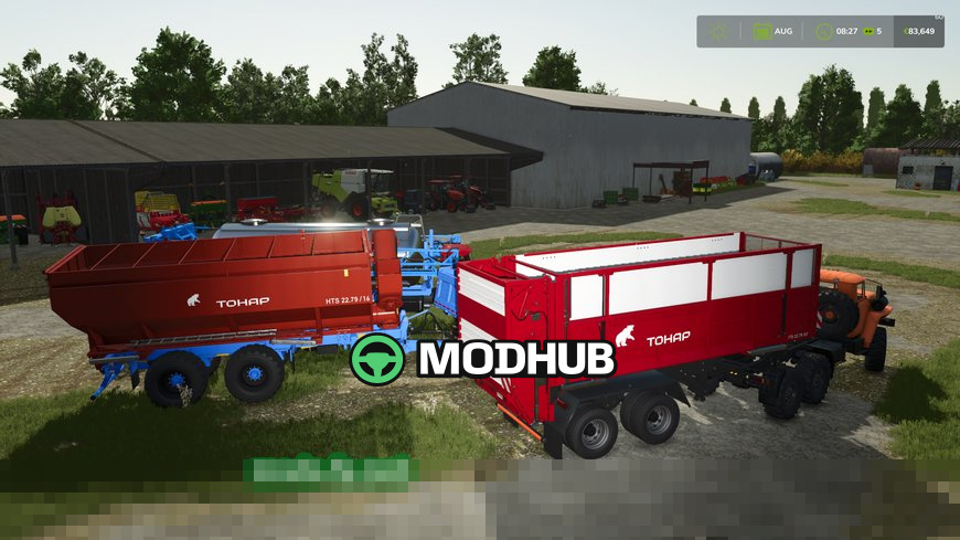 Мод на пак Tonar Ural v1.0.0.0 для Фермер Симулятор 25