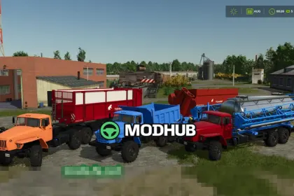 Мод на пак Tonar Ural v1.0.0.0 для Фермер Симулятор 25 — 3