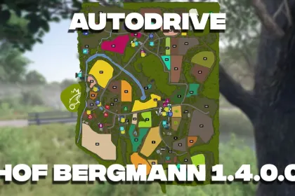 Script Autodrive Hof Bergman 1.4.0.0 für Farming Simulator 25