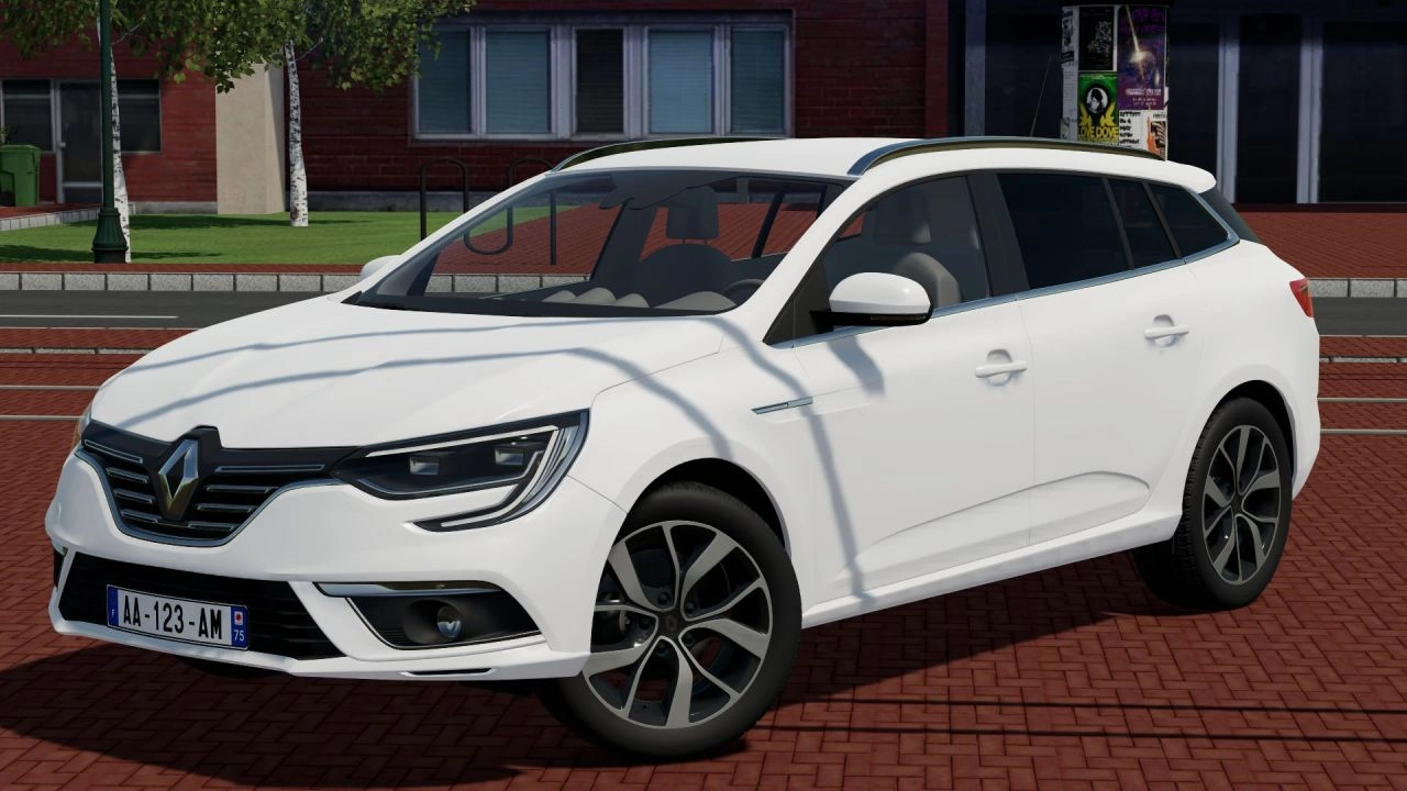 Автомобіль Renault Mégane IV Phase 1 для Farming Simulator 22