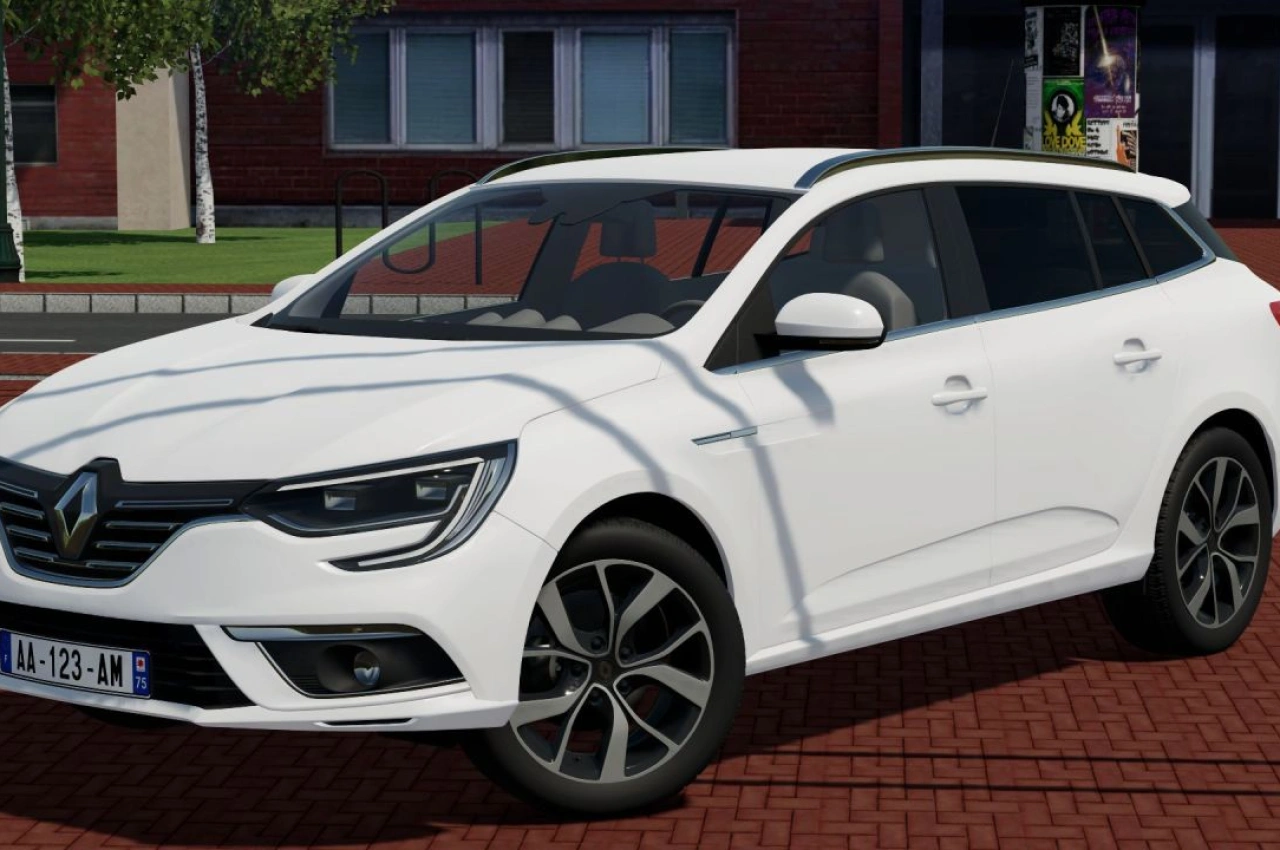 Автомобіль Renault Mégane IV Phase 1 для Farming Simulator 22