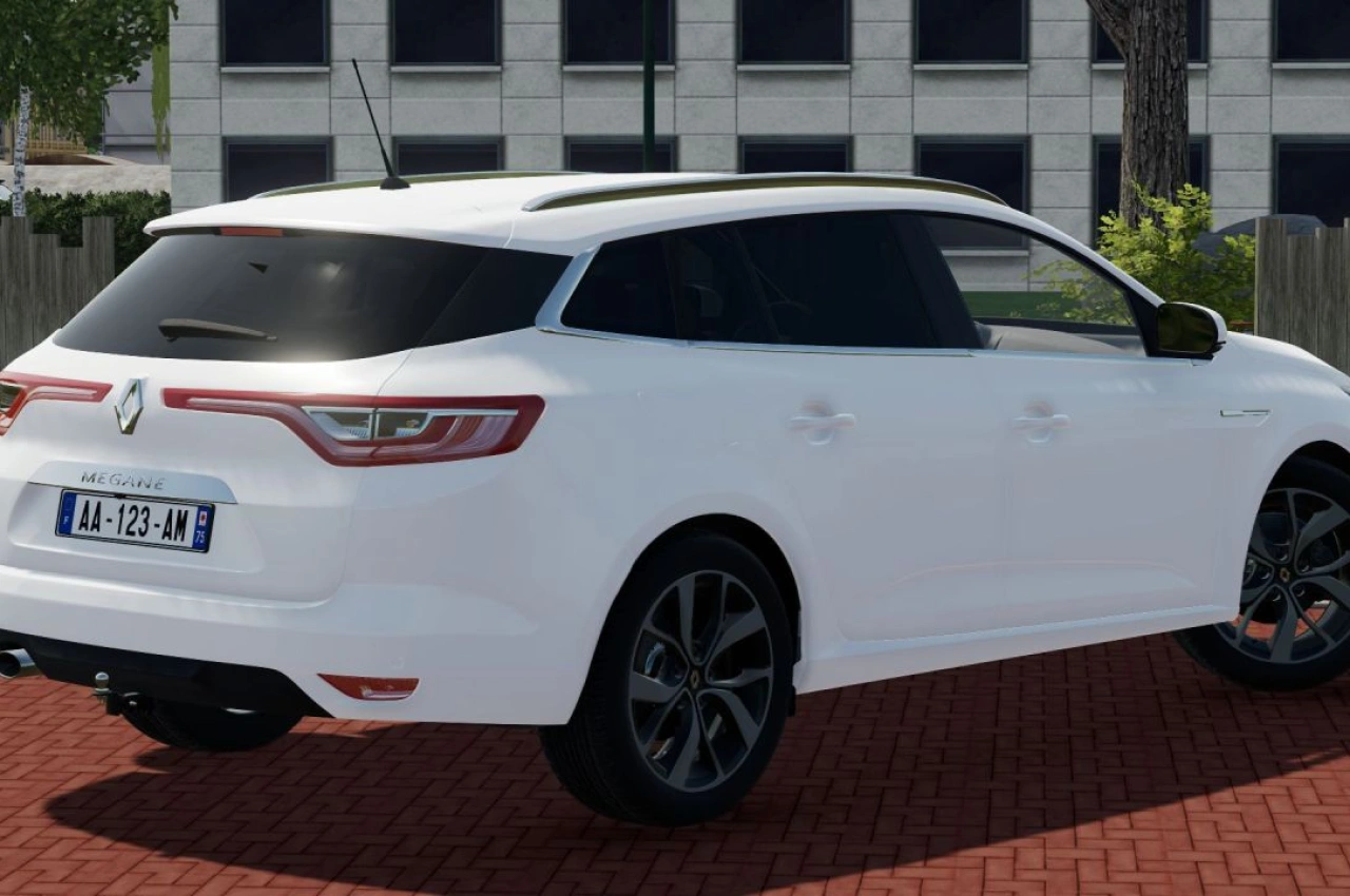 Автомобіль Renault Mégane IV Phase 1 для Farming Simulator 22