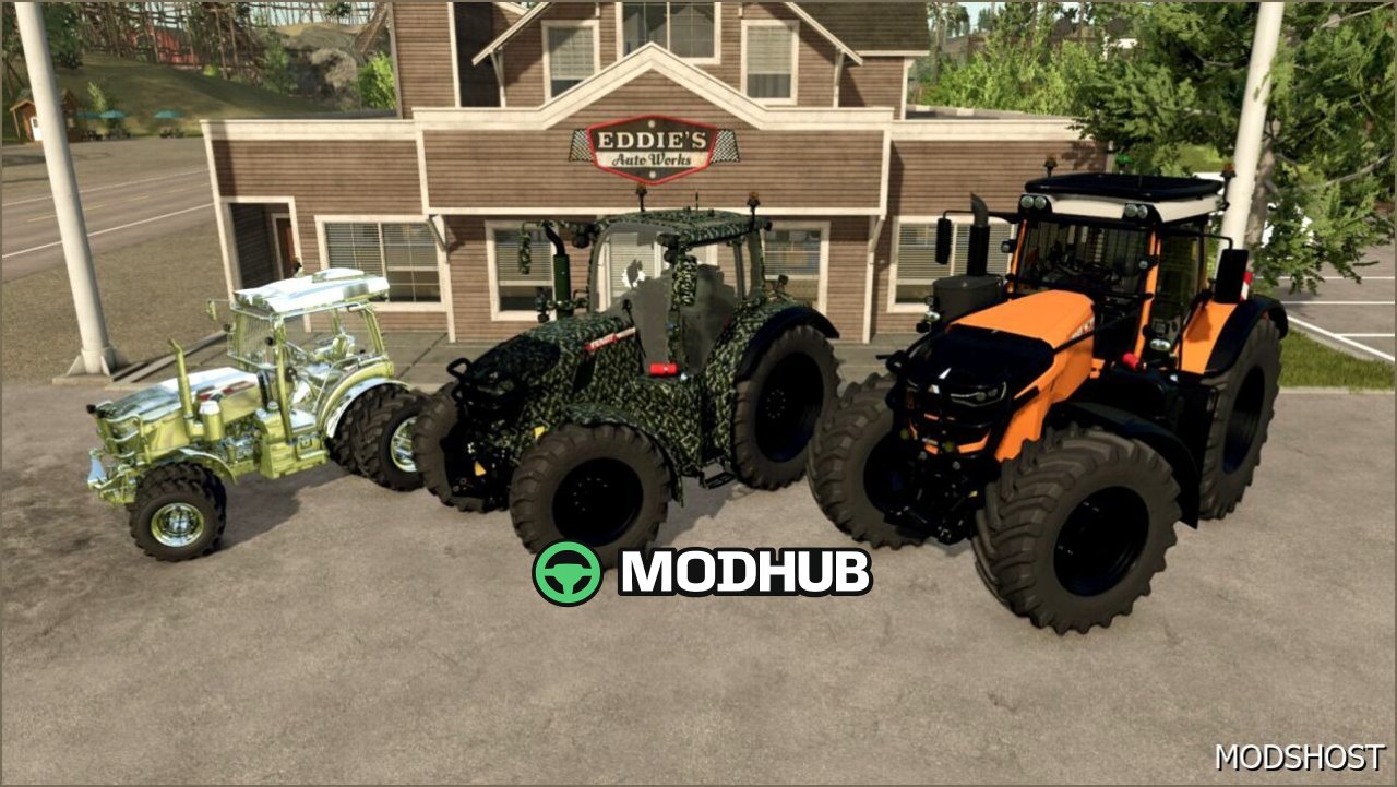 Трактор Fendt Vario Forestry Edition Pack для Farming Simulator 25