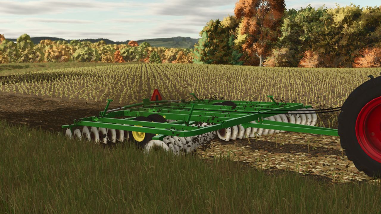Scheibenegge John Deere 230 für Farming Simulator 25