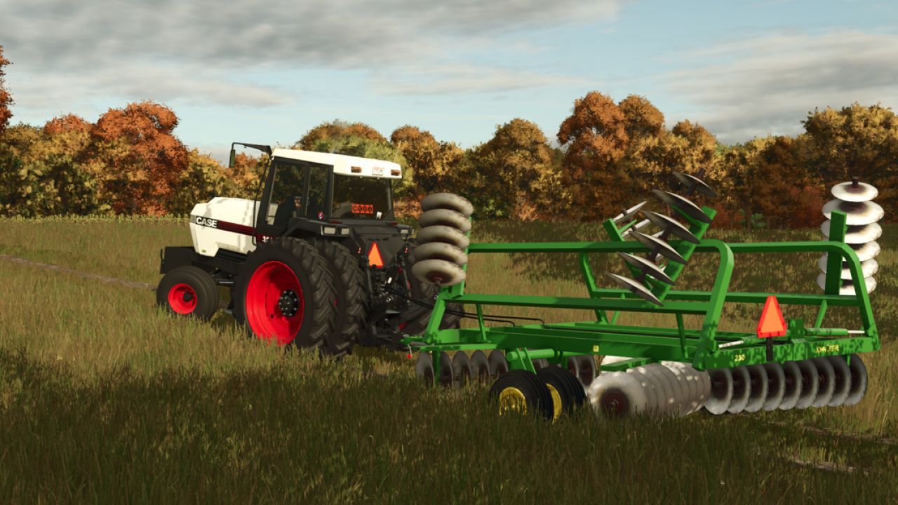 Scheibenegge John Deere 230 für Farming Simulator 25
