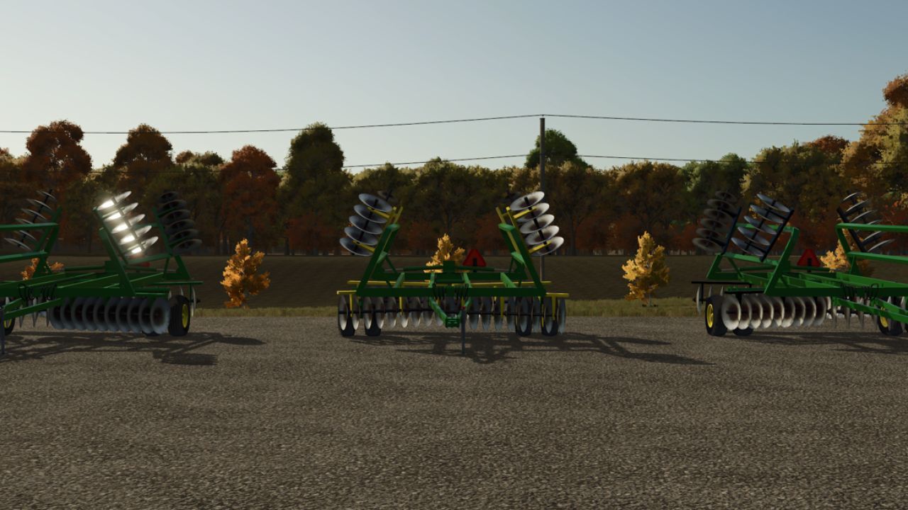 Scheibenegge John Deere 230 für Farming Simulator 25