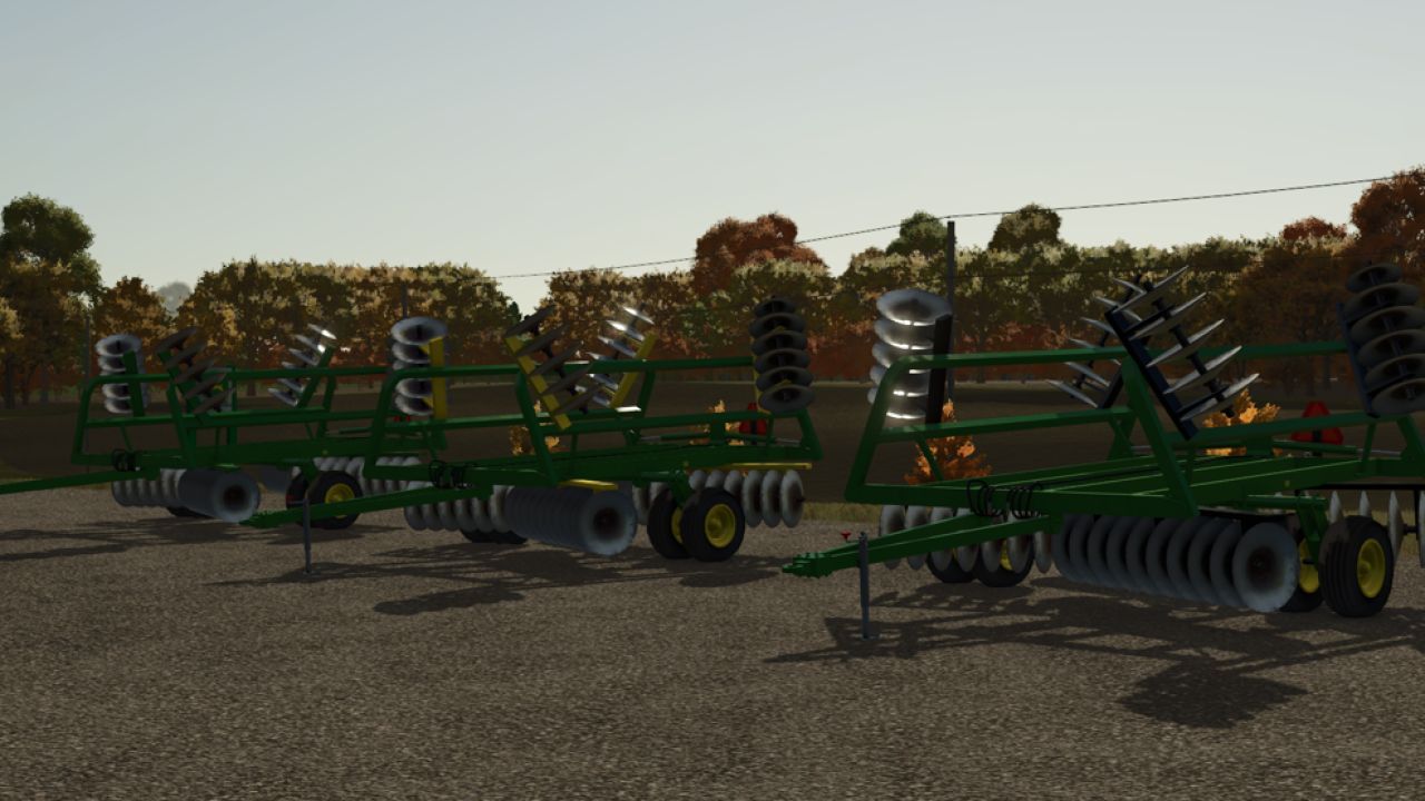 Scheibenegge John Deere 230 für Farming Simulator 25