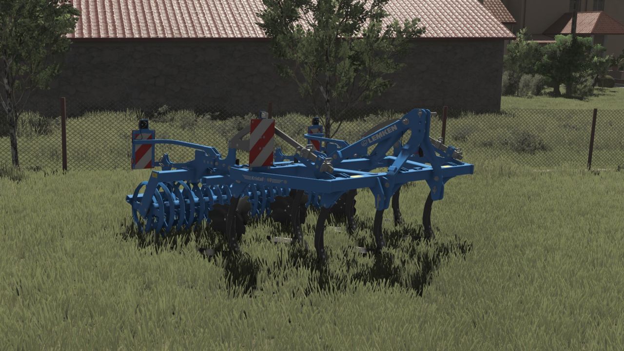 Effizienter Kultivator Lemken Kristall 9 — Ideal für die Saatbettvorbereitung in FS25