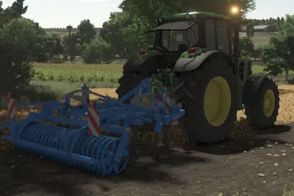 Ефективний Культиватор Lemken Kristall 9 — Ідеальний для Передпосівної Підготовки у FS25