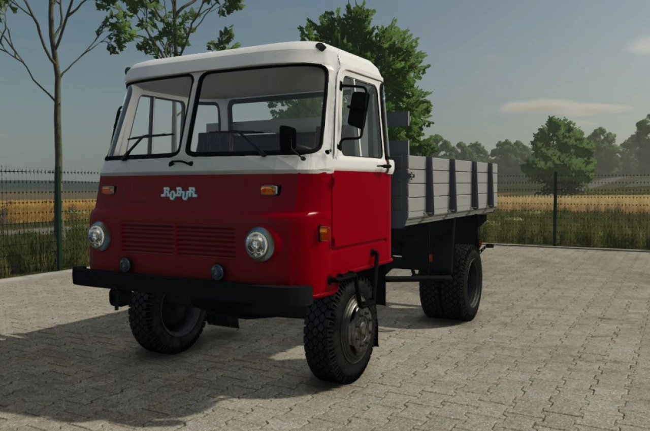 Вантажівка Robur LO 3001 для Farming Simulator 25