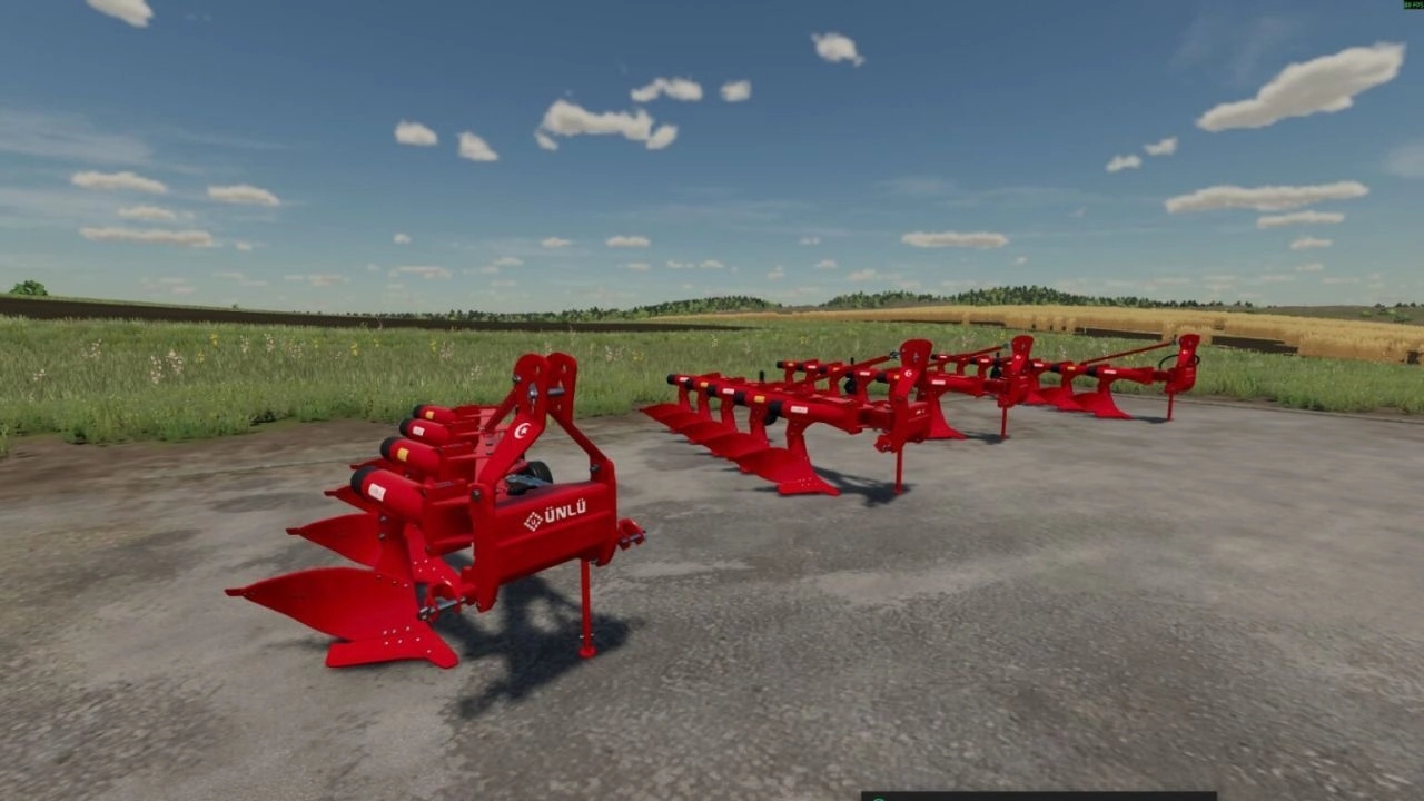 Плуг Unlu Automatic для Farming Simulator 22