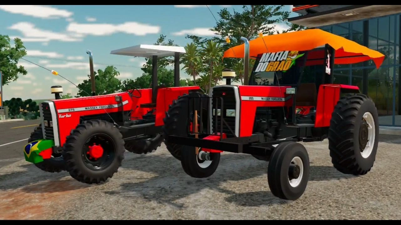 Traktor Massey Ferguson 200 Series 4 Cyl für Farming Simulator 22