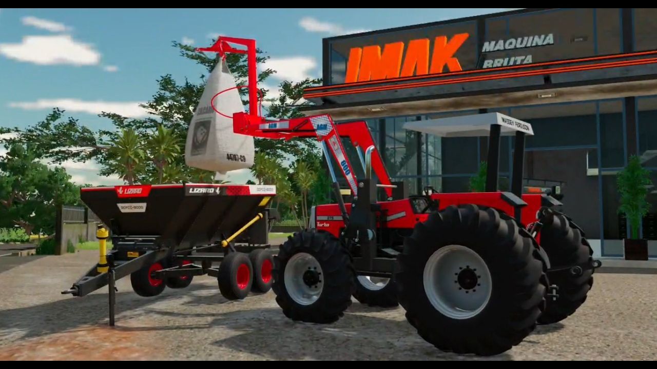 Traktor Massey Ferguson 200 Series 4 Cyl do Farming Simulator 22