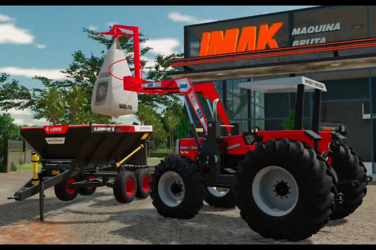 Traktor Massey Ferguson 200 Series 4 Cyl für Farming Simulator 22