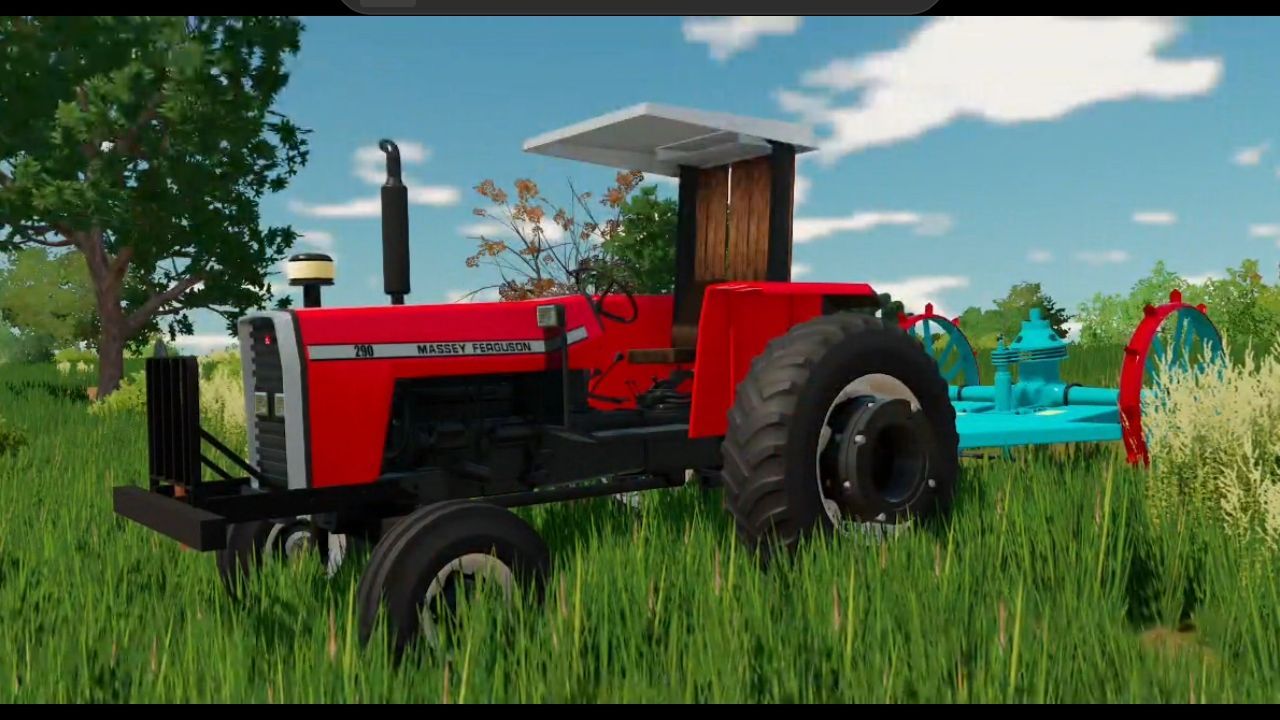 Traktor Massey Ferguson 200 Series 4 Cyl do Farming Simulator 22