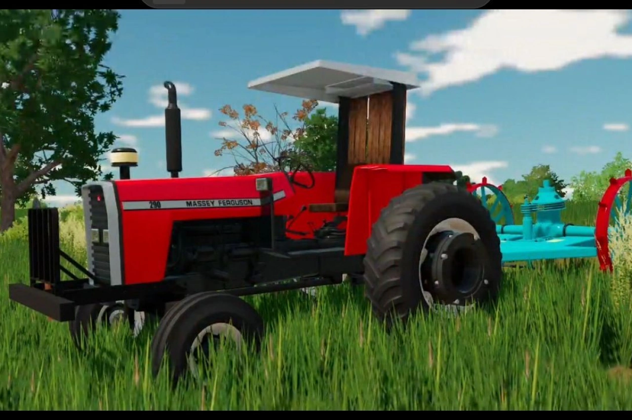 Traktor Massey Ferguson 200 Series 4 Cyl für Farming Simulator 22