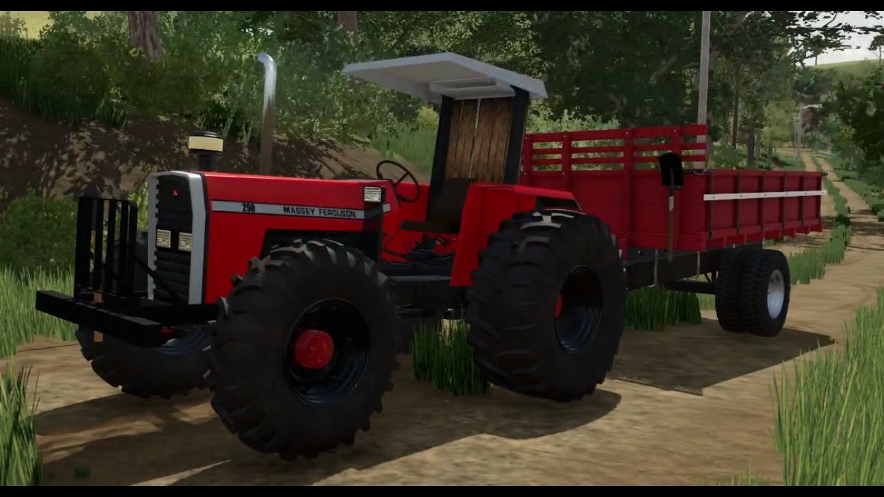Traktor Massey Ferguson 200 Series 4 Cyl do Farming Simulator 22