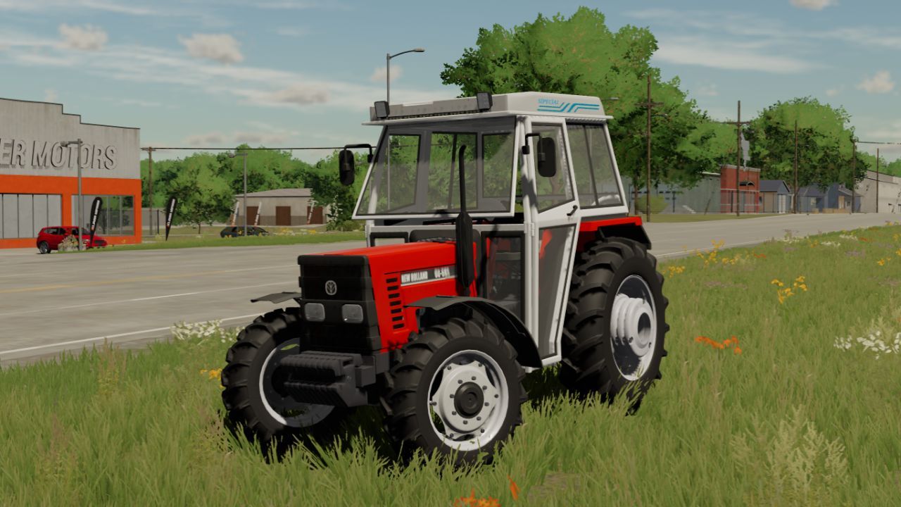 Трактор New Holland 6066 Edit для Farming Simulator 22