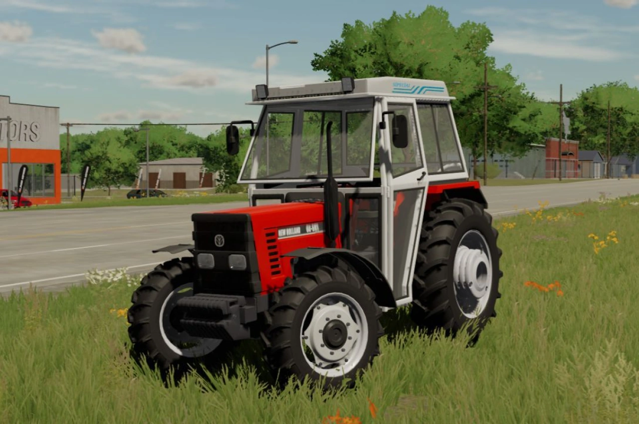 Трактор New Holland 6066 Edit для Farming Simulator 22