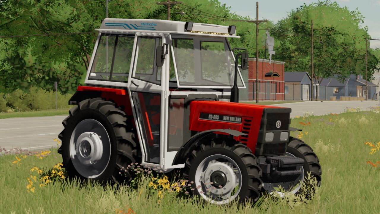 Трактор New Holland 6066 Edit для Farming Simulator 22