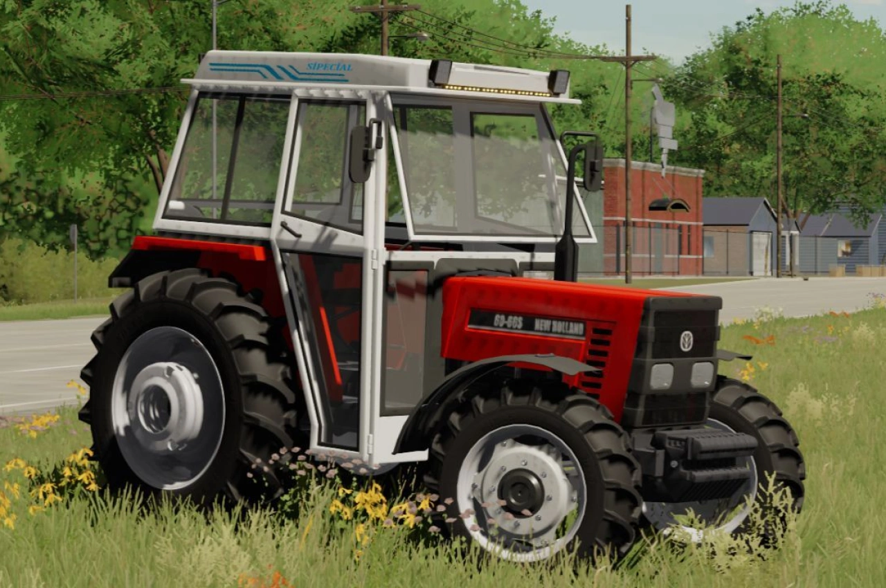 Трактор New Holland 6066 Edit для Farming Simulator 22