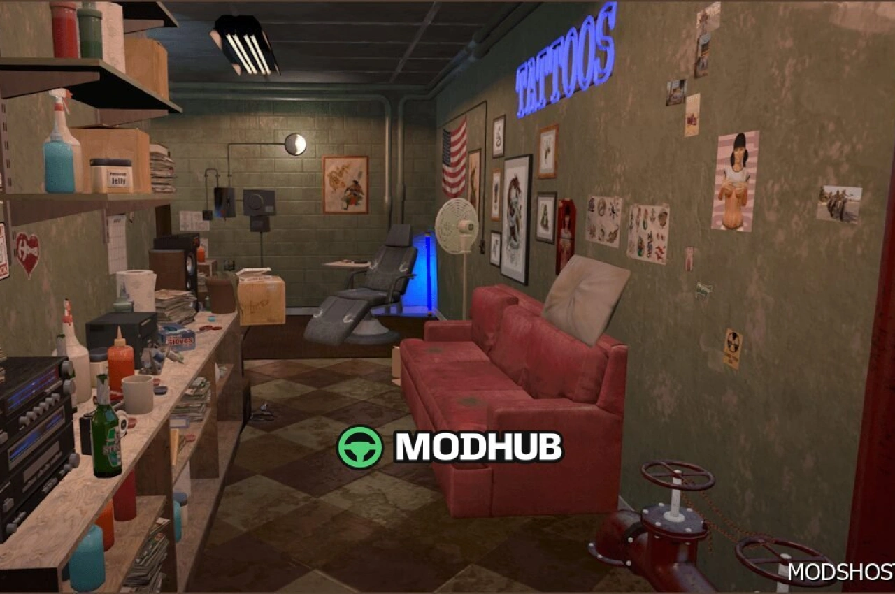 Карта Тату Студії для GTA 5