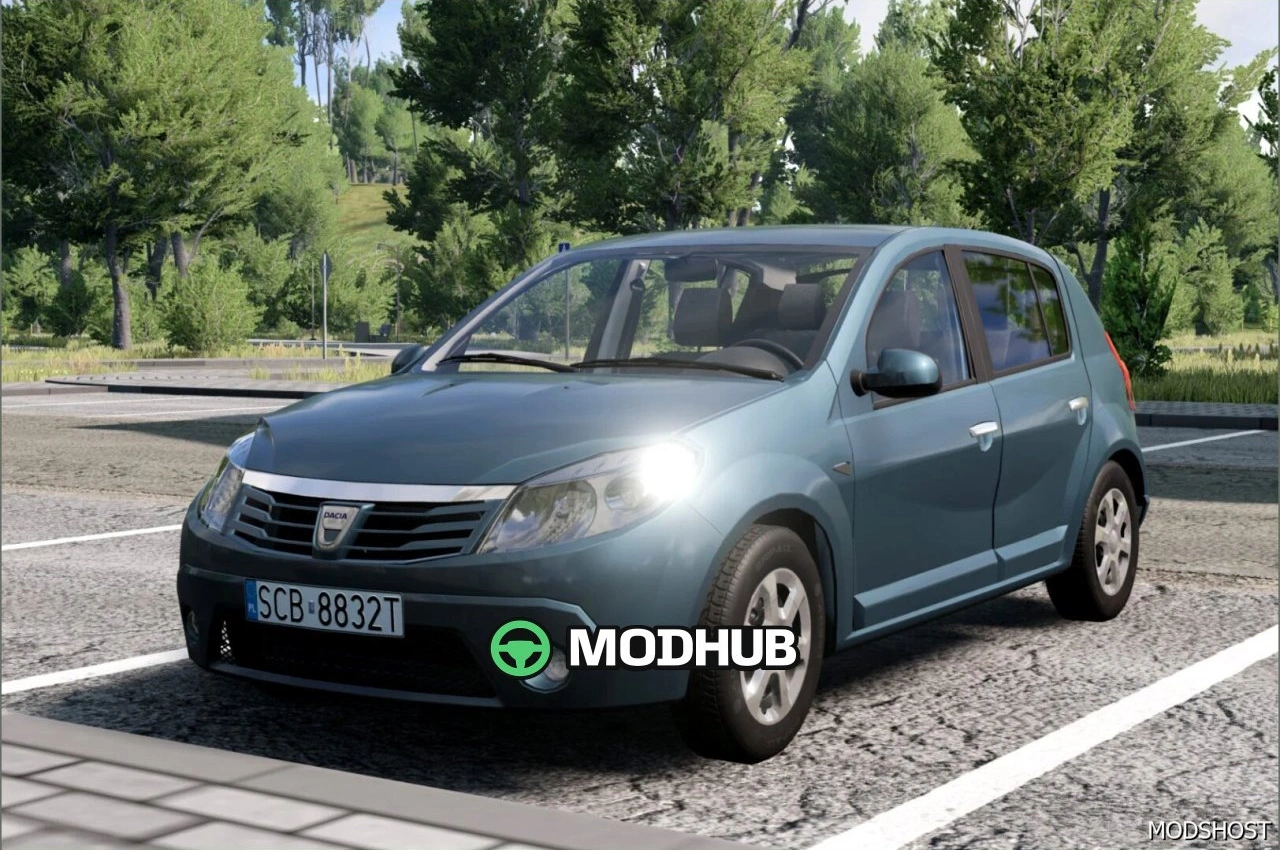 Автомобіль Dacia Sandero B90 V2.0 для BeamNG.drive