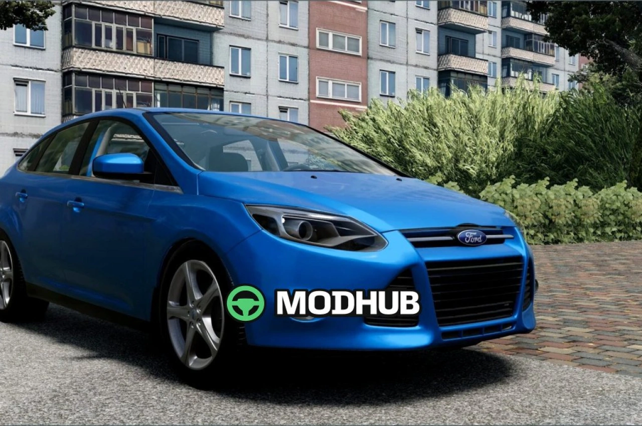 Автомобіль Ford Focus 3 для BeamNG.drive
