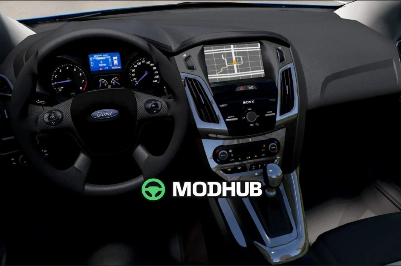 Автомобіль Ford Focus 3 для BeamNG.drive