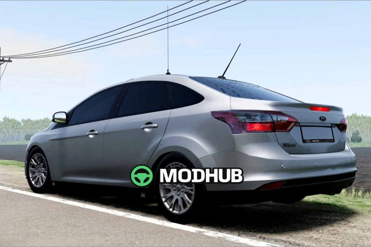 Автомобіль Ford Focus 3 для BeamNG.drive