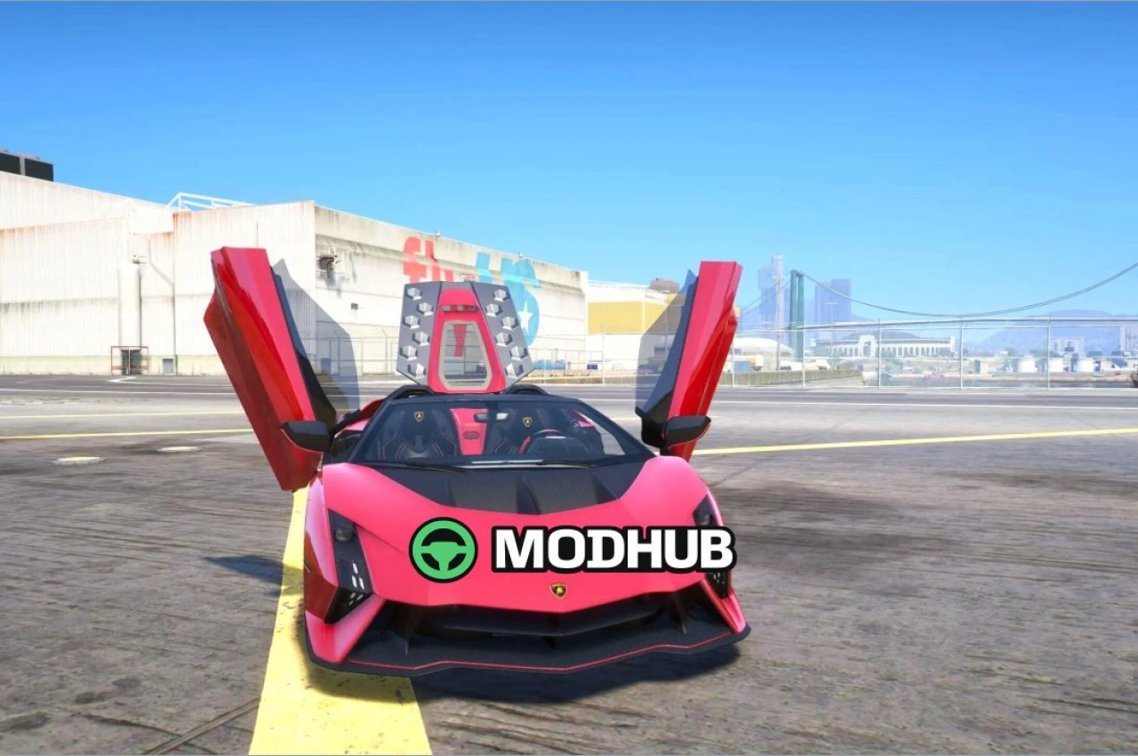 Автомобіль Lamborghini Autentica для GTA 5