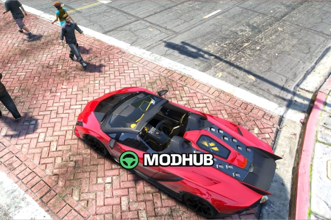 Автомобіль Lamborghini Autentica для GTA 5