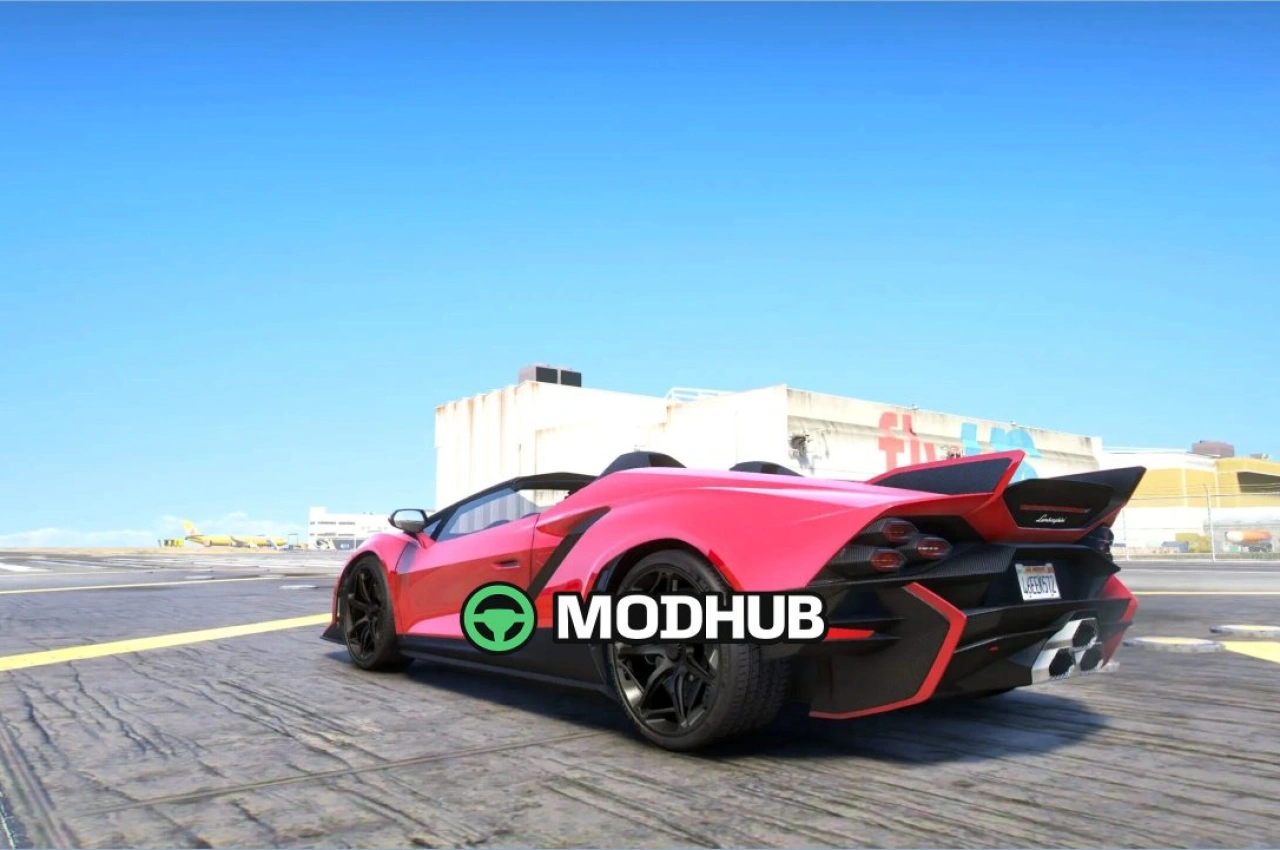 Автомобіль Lamborghini Autentica для GTA 5