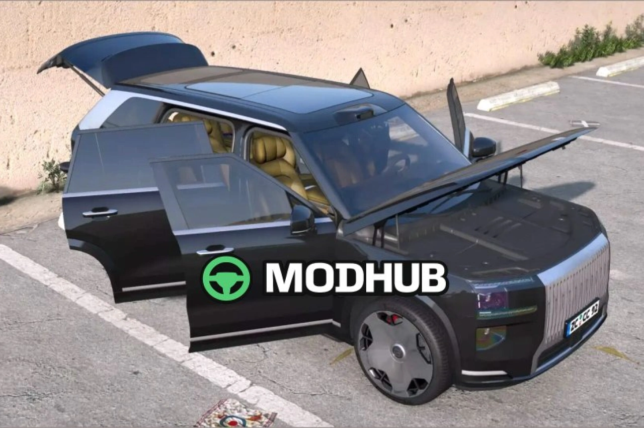 Автомобіль Zeekr 9X для GTA 5