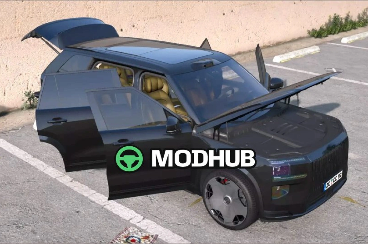 Автомобіль Zeekr 9X для GTA 5