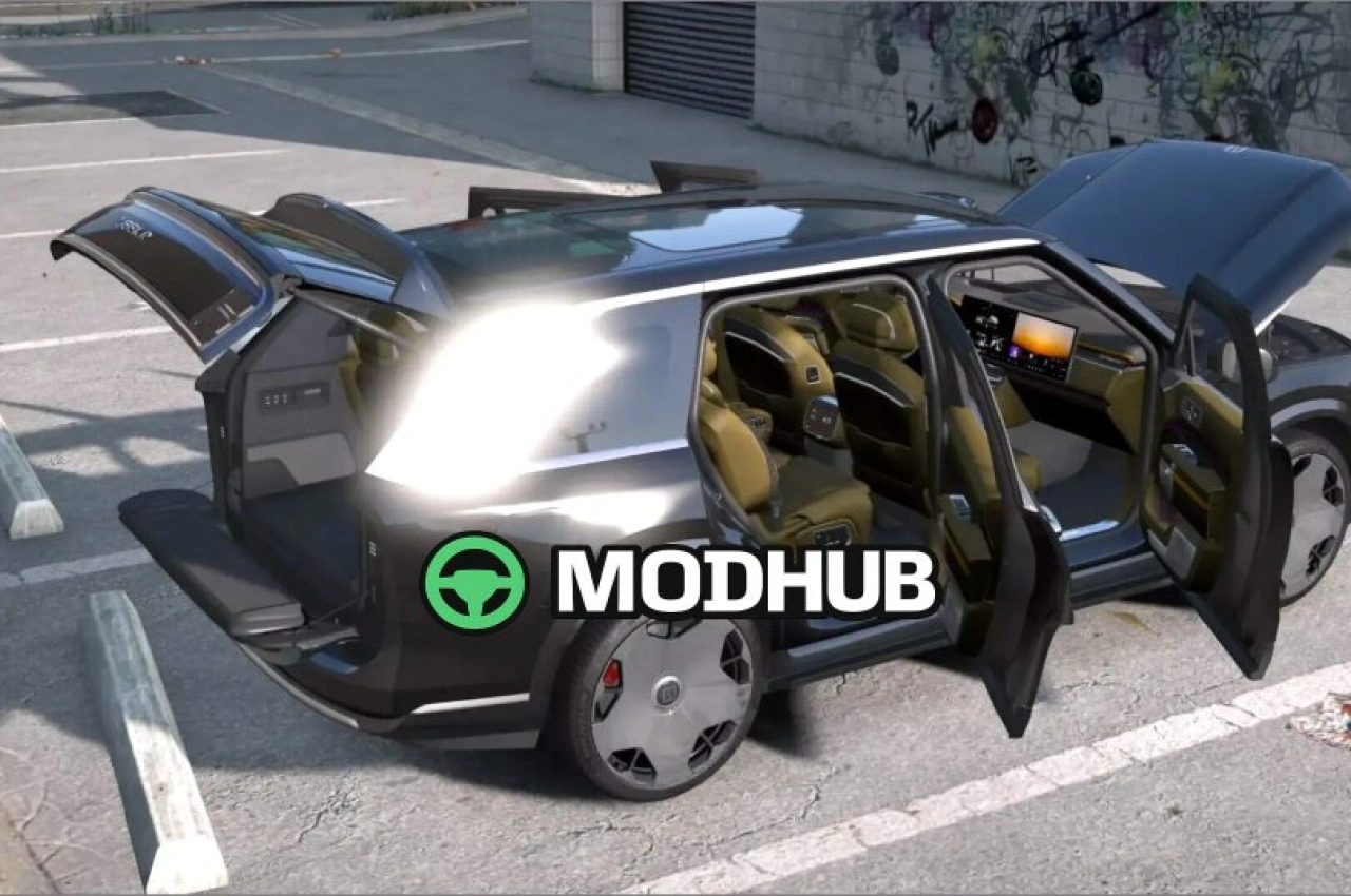 Автомобіль Zeekr 9X для GTA 5