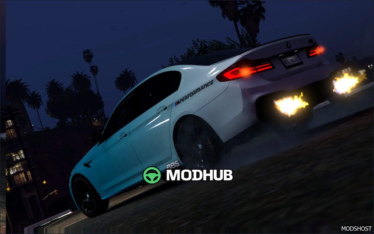 Автомобіль BMW M5 F90 Competition для GTA 5