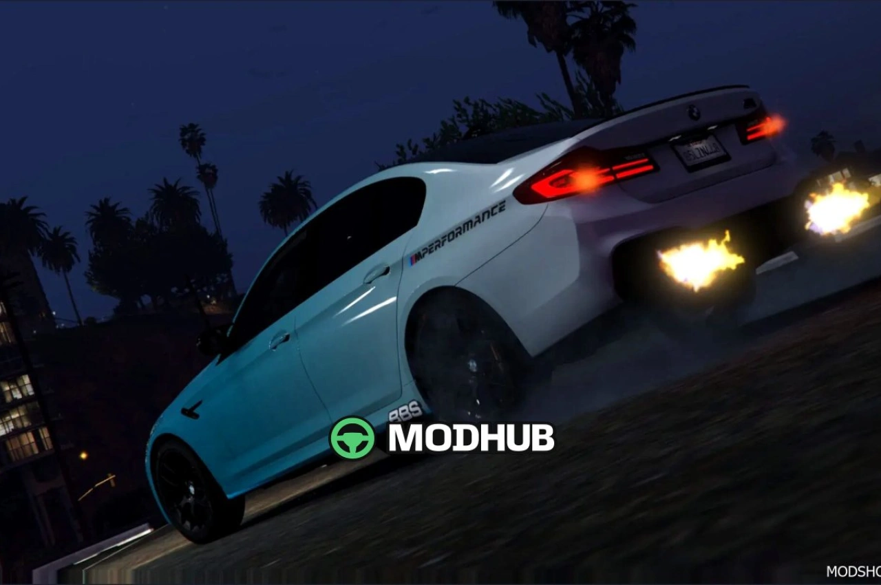 Автомобіль BMW M5 F90 Competition для GTA 5