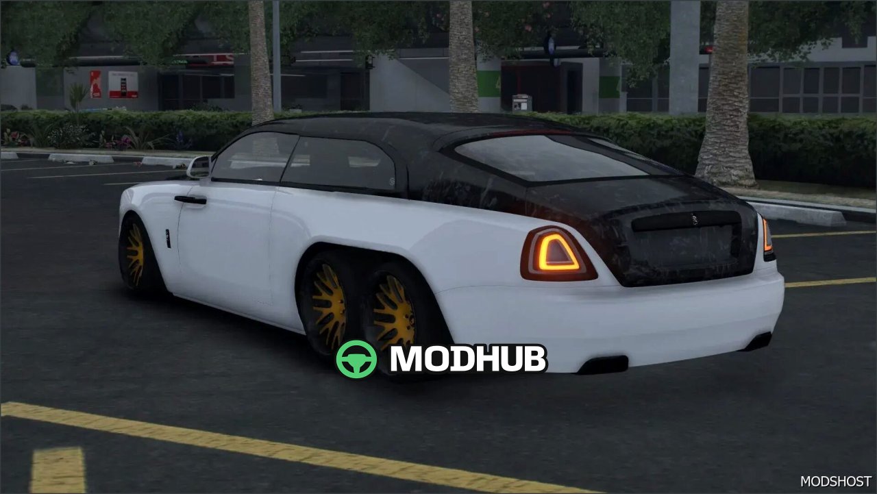 Автомобіль Rolls Royce Wraith Mansory 6×6 для GTA 5