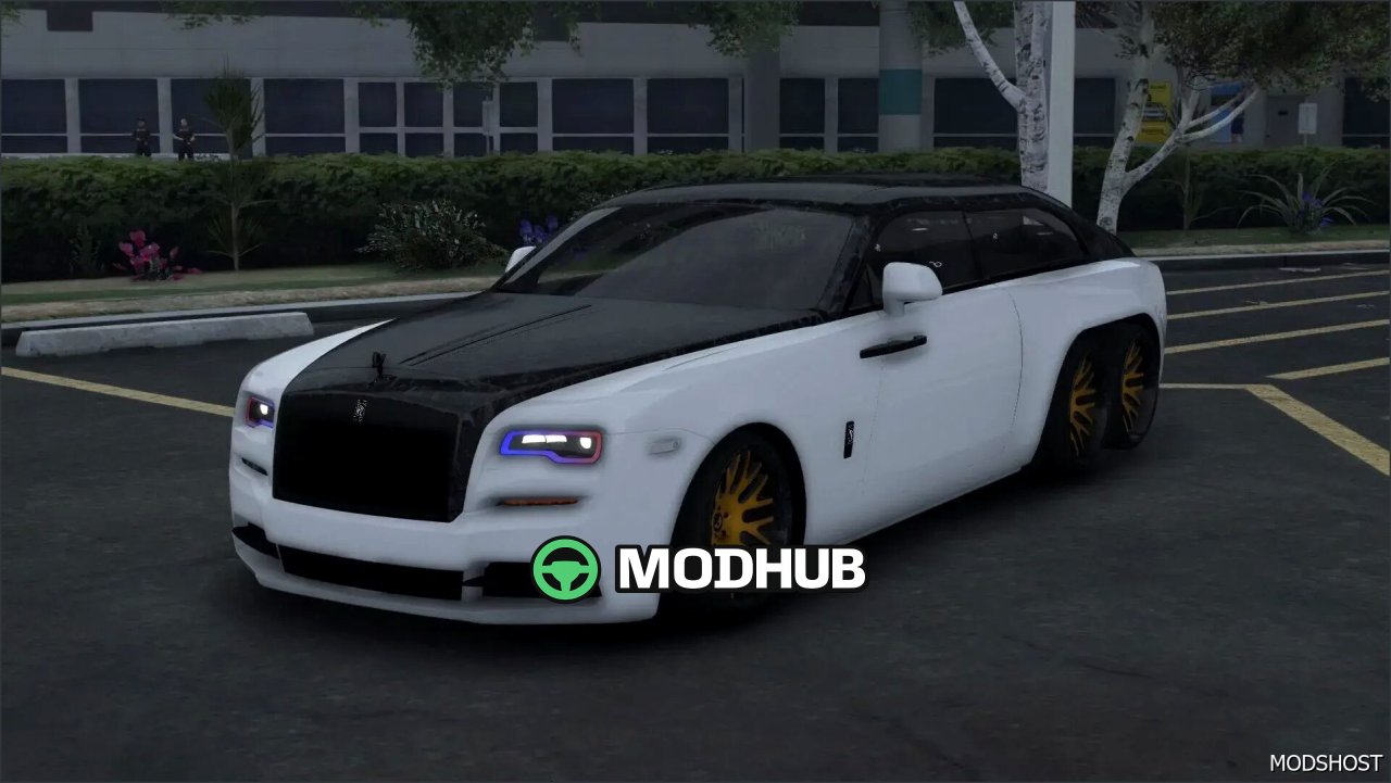 Автомобіль Rolls Royce Wraith Mansory 6×6 для GTA 5