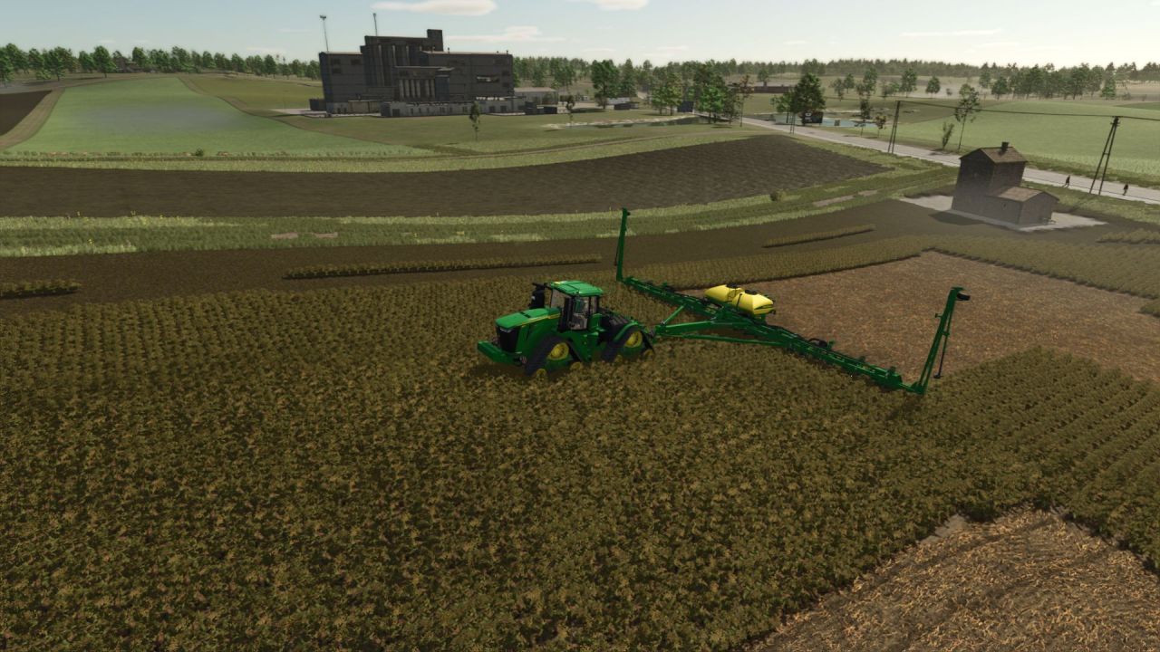 Effizienter John Deere 1775NT (All Seed) Sämaschine für große Felder in FS25