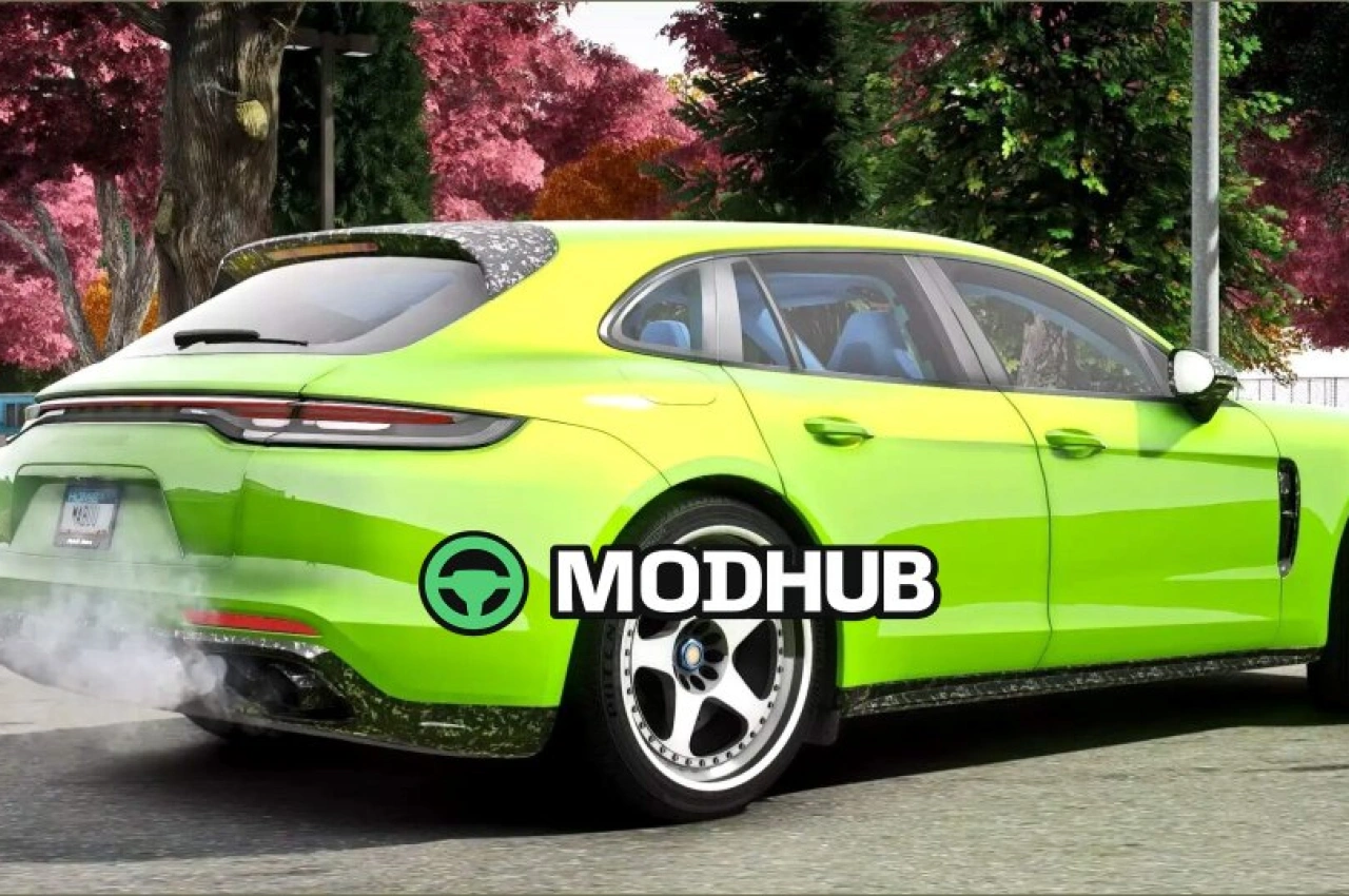 Автомобіль Porsche Panamera 2022 для GTA 5