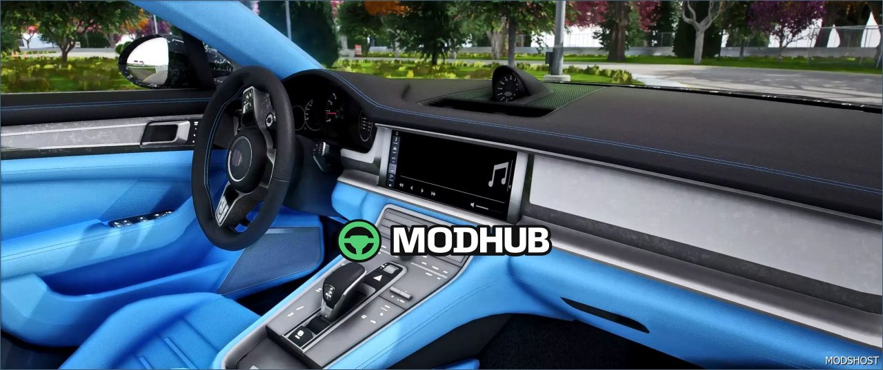 Автомобіль Porsche Panamera 2022 для GTA 5