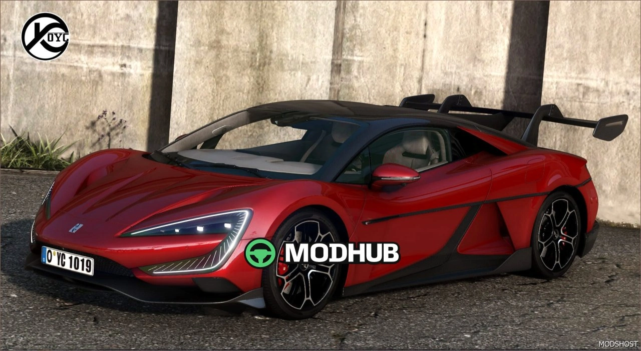 Автомобіль Yangwang U9 2023 для GTA 5