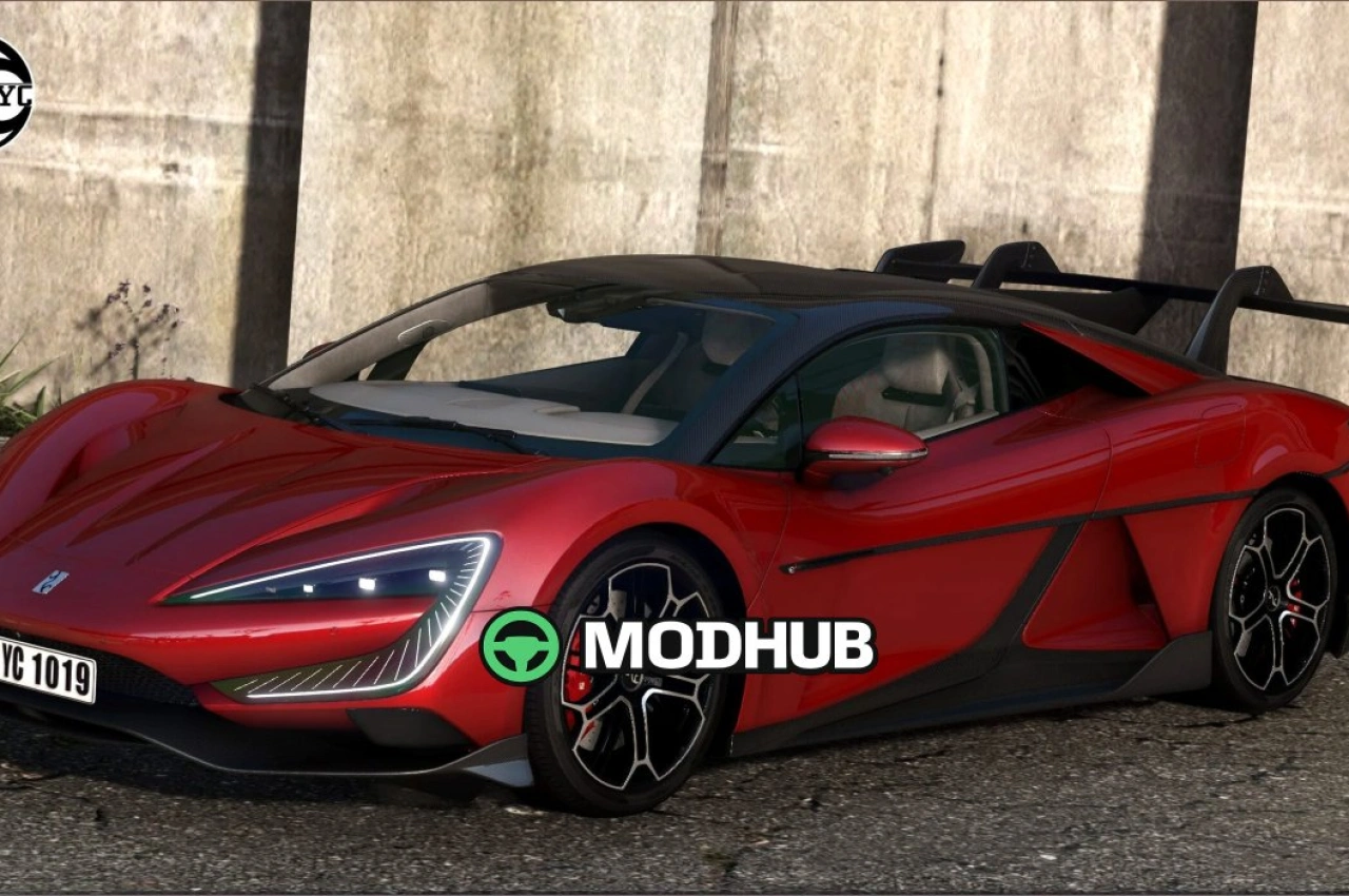 Автомобіль Yangwang U9 2023 для GTA 5