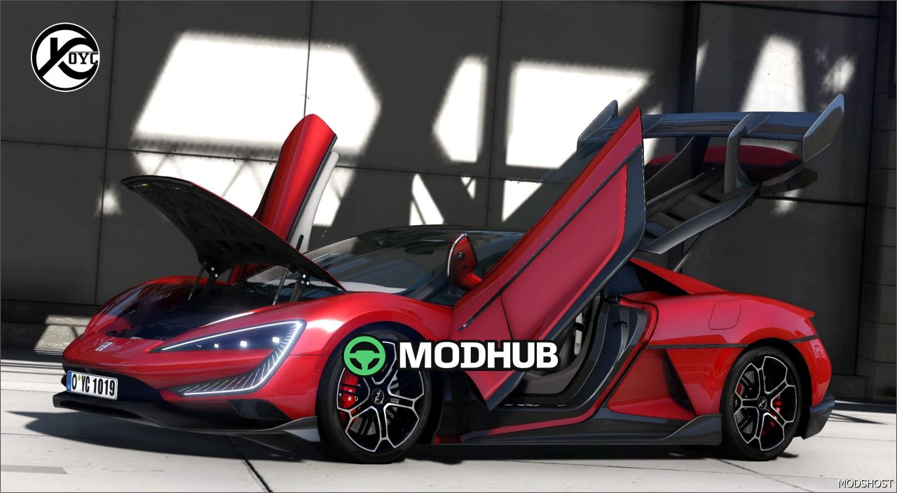 Автомобіль Yangwang U9 2023 для GTA 5